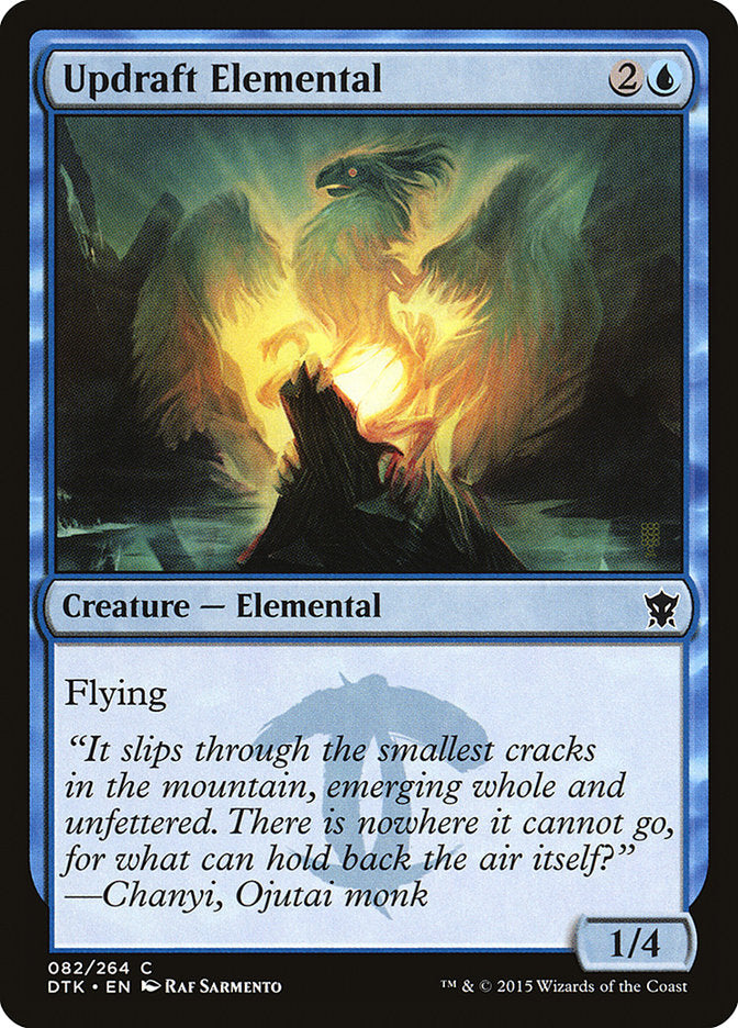 Updraft Elemental [Dragons of Tarkir] | Shuffle n Cut Hobbies & Games