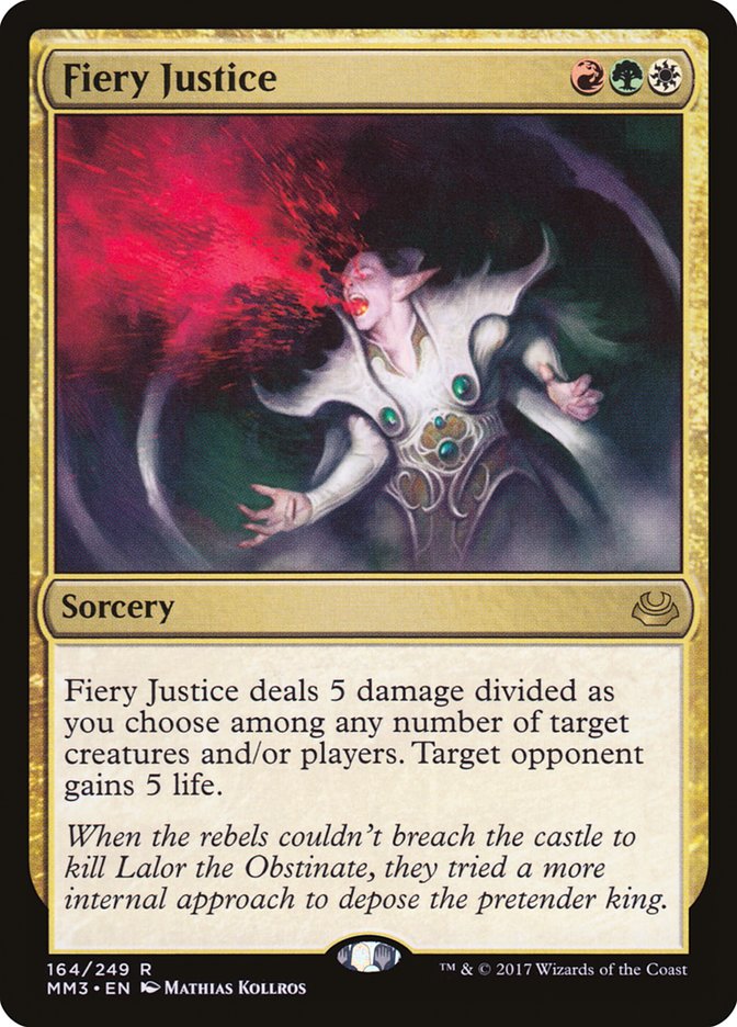 Fiery Justice [Modern Masters 2017] | Shuffle n Cut Hobbies & Games