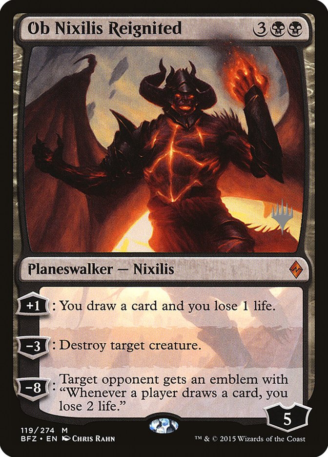 Ob Nixilis Reignited (Promo Pack) [Battle for Zendikar Promos] | Shuffle n Cut Hobbies & Games