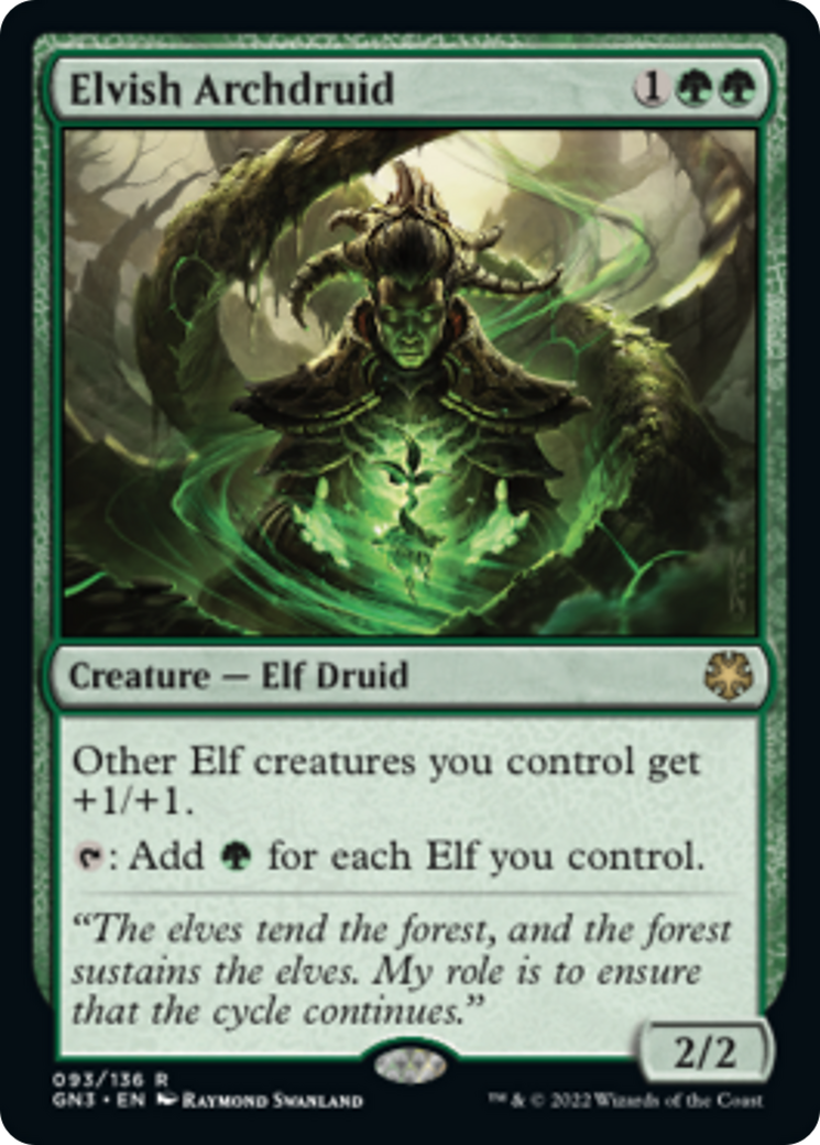 Elvish Archdruid [Game Night: Free-for-All] | Shuffle n Cut Hobbies & Games