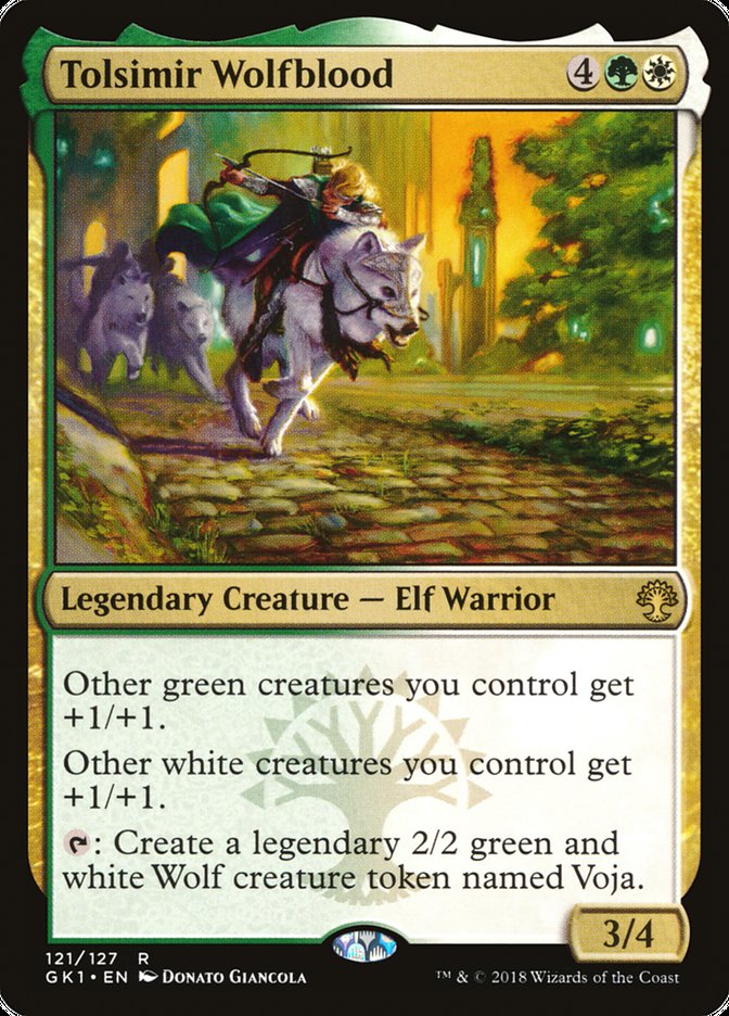Tolsimir Wolfblood [Guilds of Ravnica Guild Kit] | Shuffle n Cut Hobbies & Games