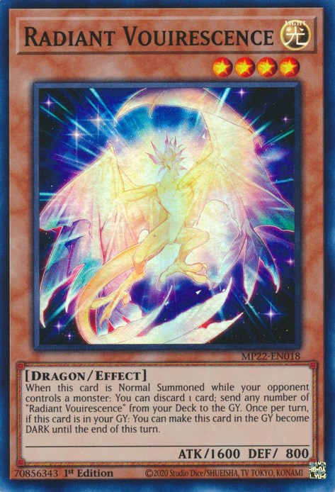 Radiant Vouirescence [MP22-EN018] Super Rare | Shuffle n Cut Hobbies & Games