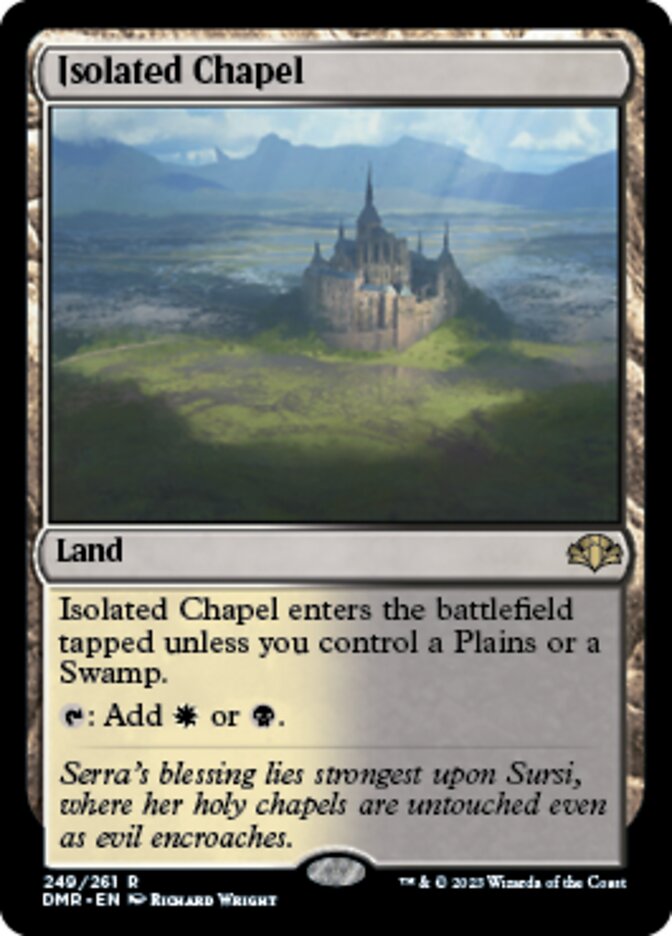 Isolated Chapel [Dominaria Remastered] | Shuffle n Cut Hobbies & Games