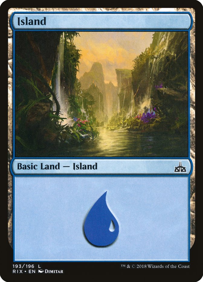 Island (193) [Rivals of Ixalan] | Shuffle n Cut Hobbies & Games