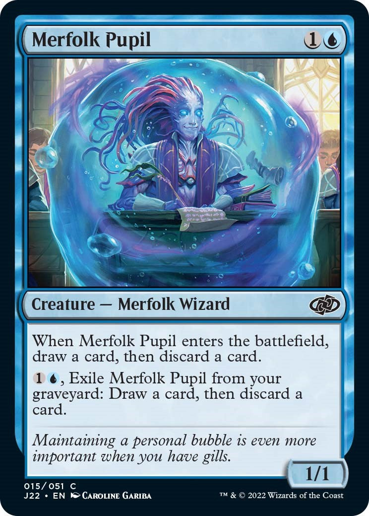 Merfolk Pupil [Jumpstart 2022] | Shuffle n Cut Hobbies & Games