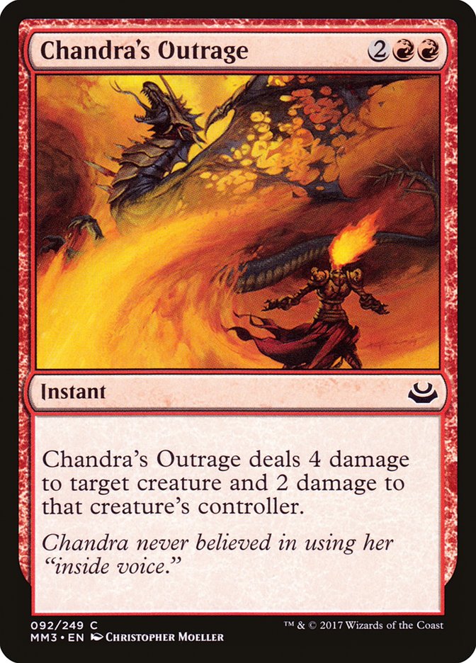 Chandra's Outrage [Modern Masters 2017] | Shuffle n Cut Hobbies & Games