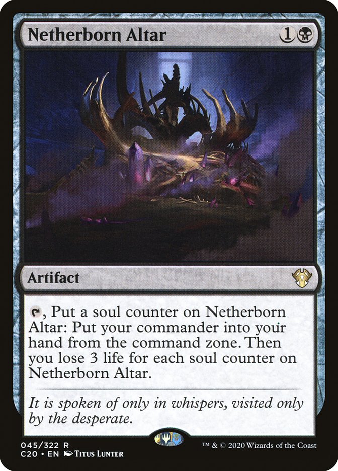 Netherborn Altar [Commander 2020] | Shuffle n Cut Hobbies & Games