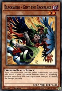 Blackwing - Gust the Backblast [LDS2-EN038] Common | Shuffle n Cut Hobbies & Games