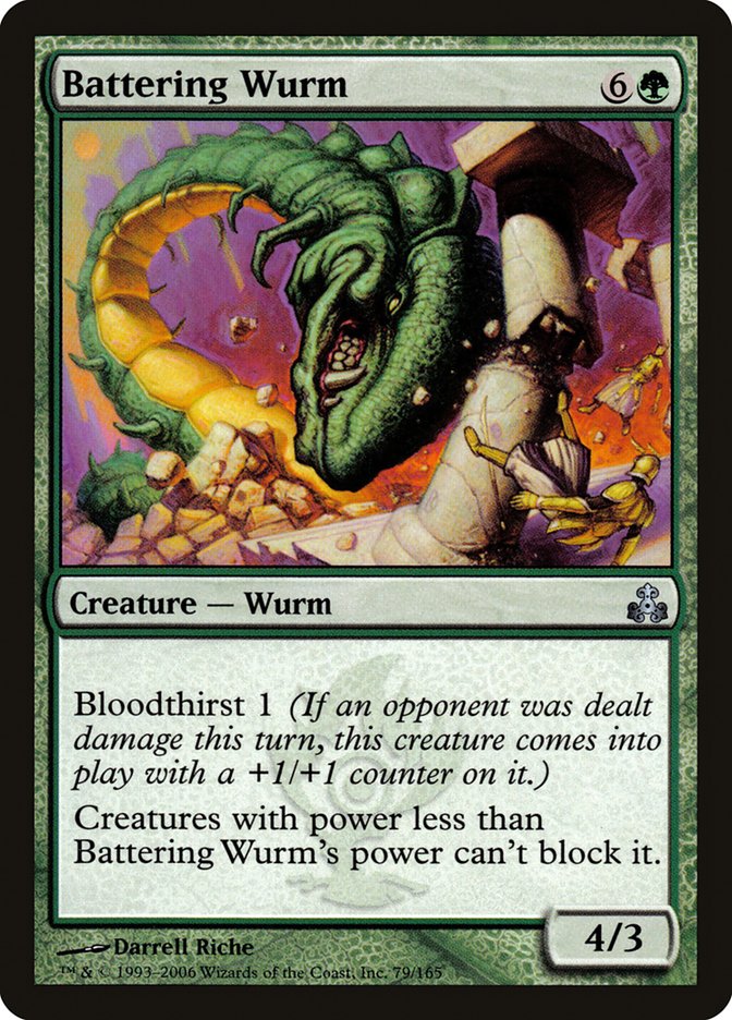 Battering Wurm [Guildpact] | Shuffle n Cut Hobbies & Games