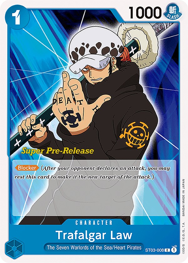 Trafalgar Law [Super Pre-Release Starter Deck: The Seven Warlords of the Sea] | Shuffle n Cut Hobbies & Games