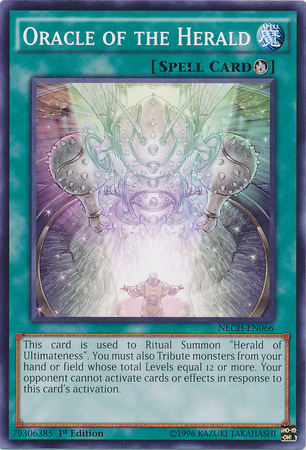 Oracle of the Herald [NECH-EN066] Common | Shuffle n Cut Hobbies & Games