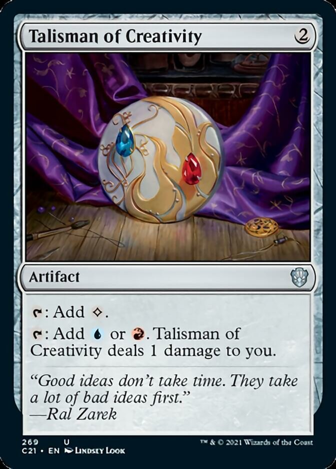Talisman of Creativity [Commander 2021] | Shuffle n Cut Hobbies & Games