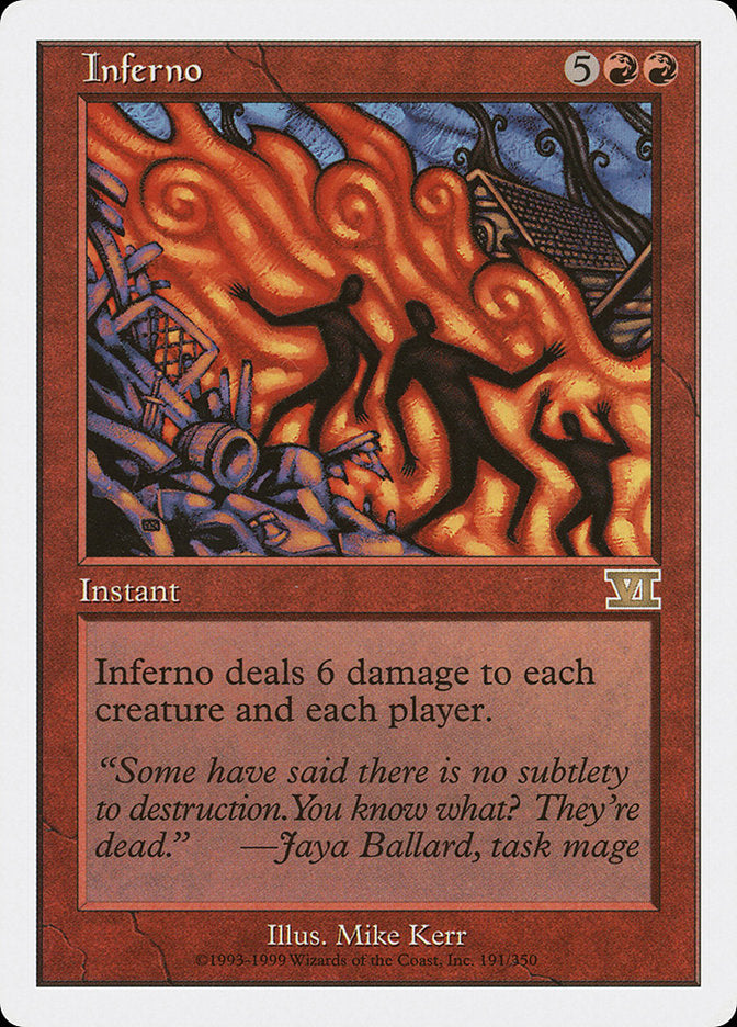 Inferno [Classic Sixth Edition] | Shuffle n Cut Hobbies & Games
