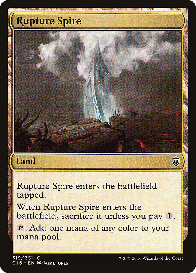 Rupture Spire [Commander 2016] | Shuffle n Cut Hobbies & Games