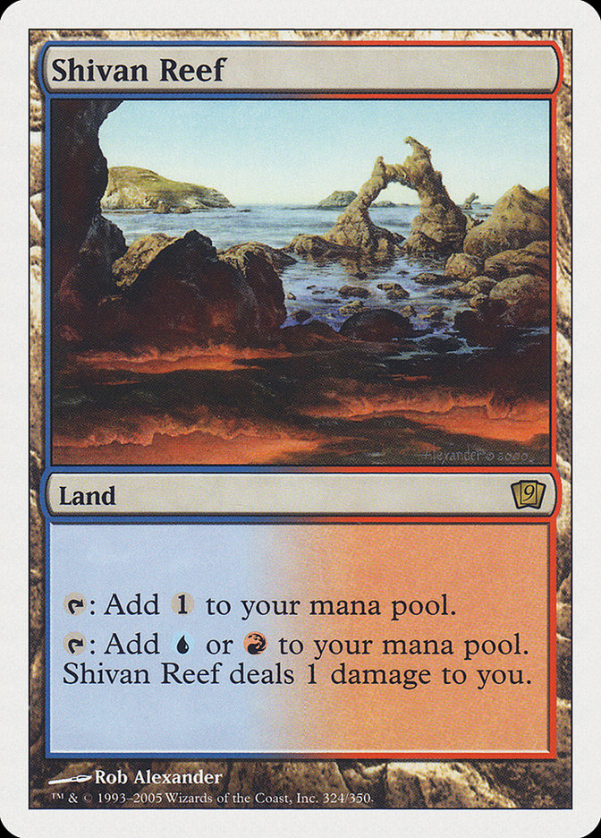 Shivan Reef [Ninth Edition] | Shuffle n Cut Hobbies & Games