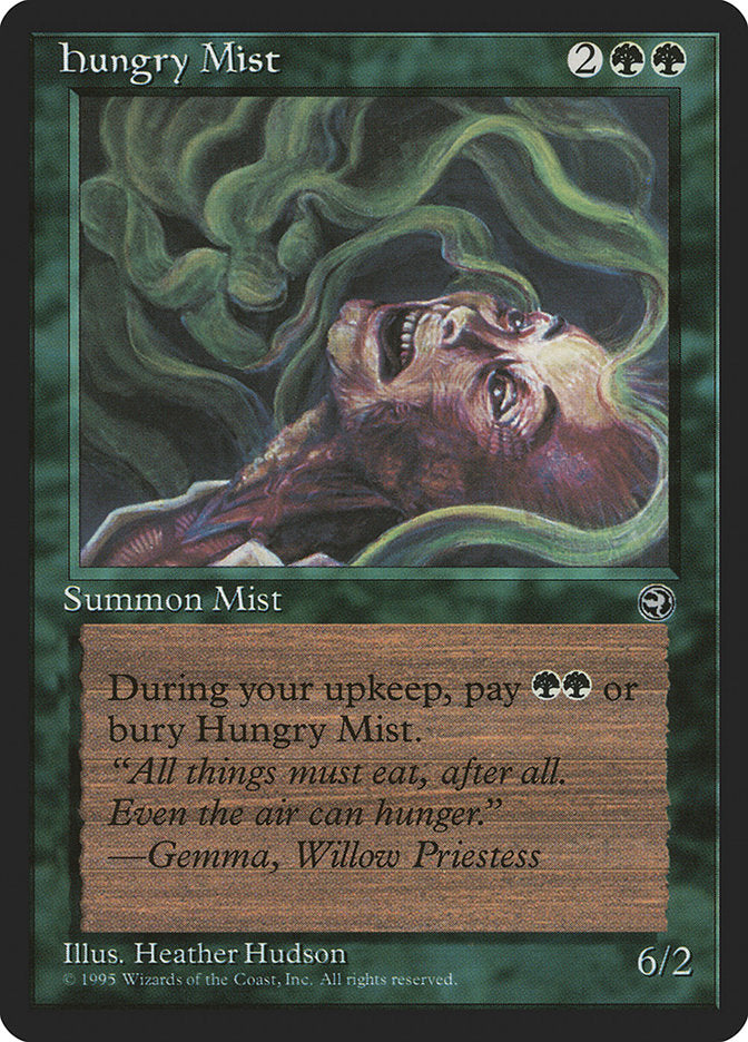 Hungry Mist (Gemma Flavor Text) [Homelands] | Shuffle n Cut Hobbies & Games