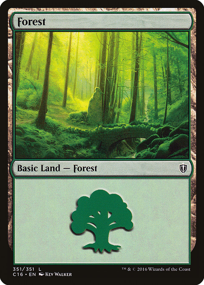 Forest (351) [Commander 2016] | Shuffle n Cut Hobbies & Games