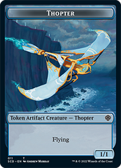 Pegasus // Thopter Double-Sided Token [Starter Commander Decks] | Shuffle n Cut Hobbies & Games