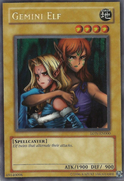 Gemini Elf [LON-EN000] Secret Rare | Shuffle n Cut Hobbies & Games