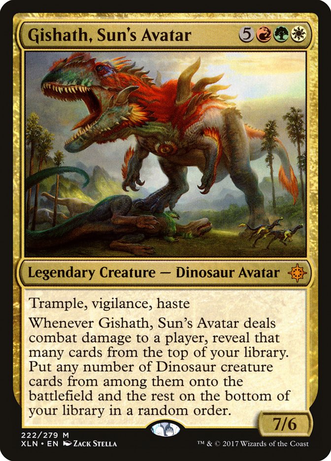 Gishath, Sun's Avatar [Ixalan] | Shuffle n Cut Hobbies & Games