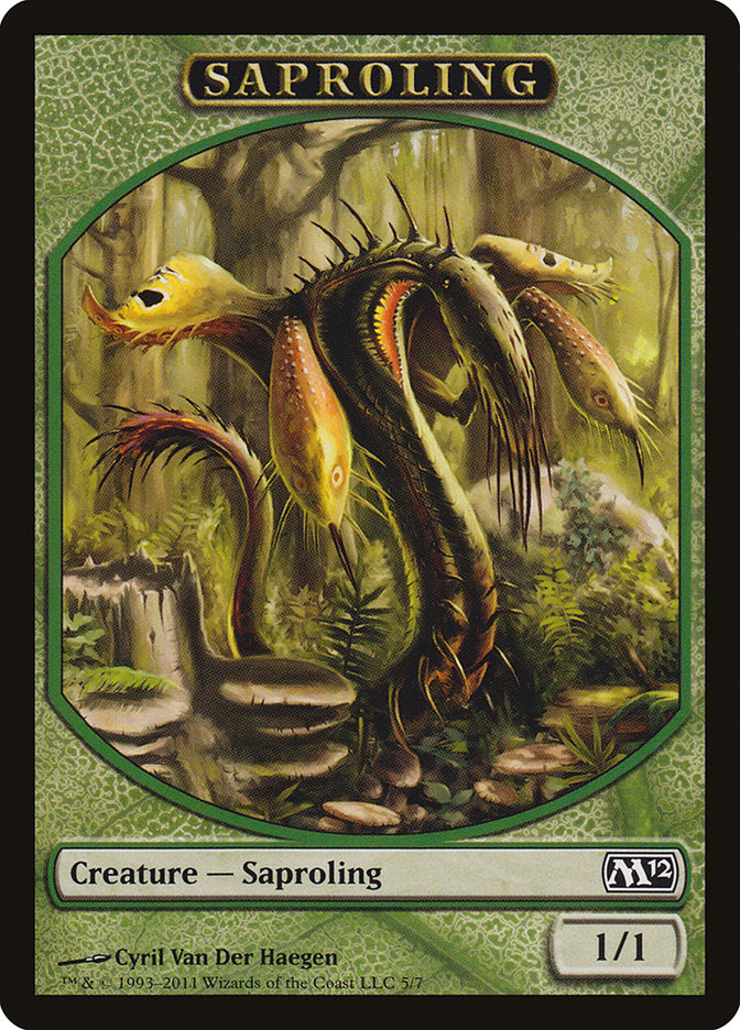 Saproling Token [Magic 2012 Tokens] | Shuffle n Cut Hobbies & Games