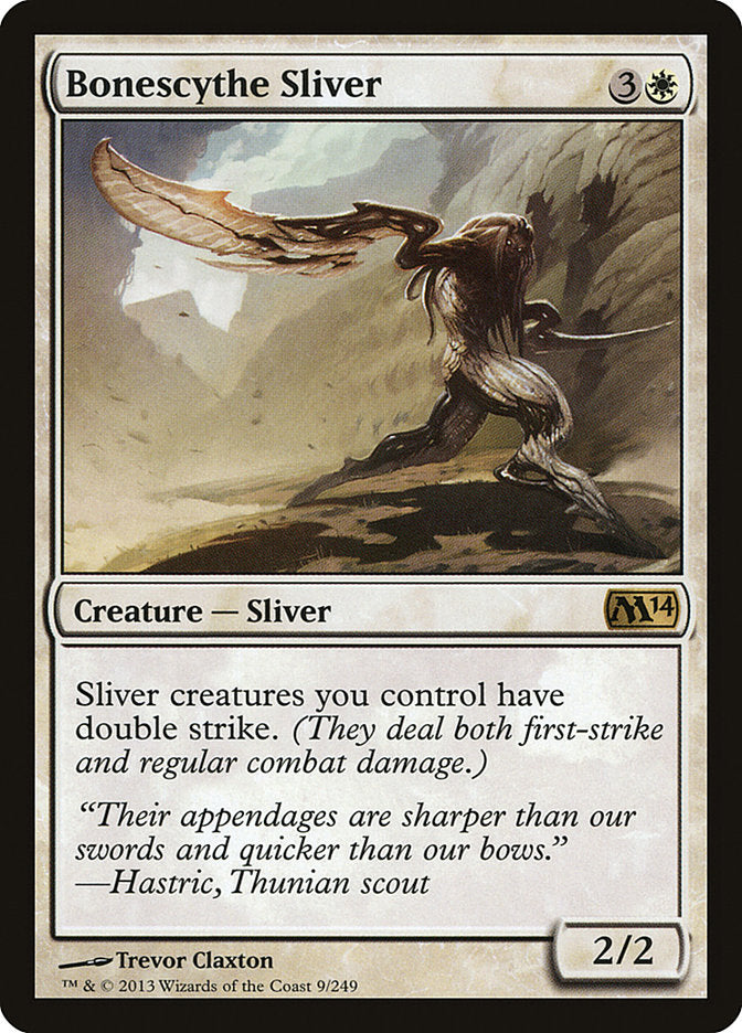 Bonescythe Sliver [Magic 2014] | Shuffle n Cut Hobbies & Games