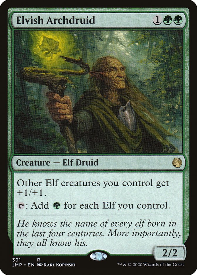 Elvish Archdruid [Jumpstart] | Shuffle n Cut Hobbies & Games