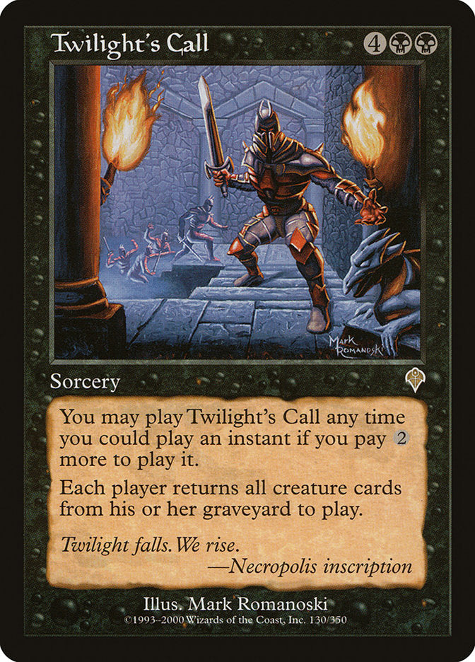 Twilight's Call [Invasion] | Shuffle n Cut Hobbies & Games
