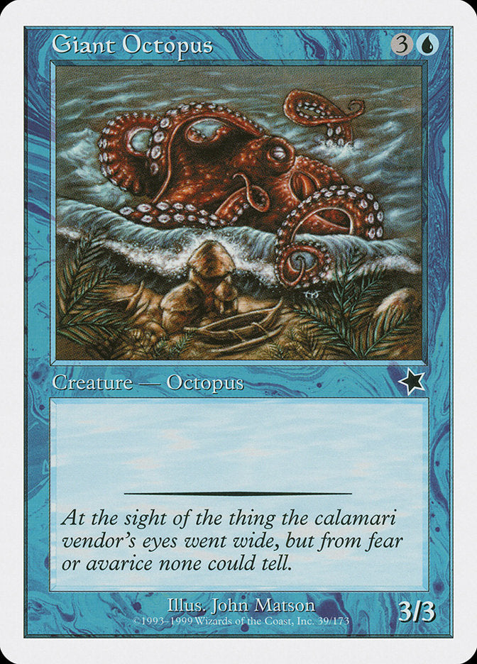 Giant Octopus [Starter 1999] | Shuffle n Cut Hobbies & Games