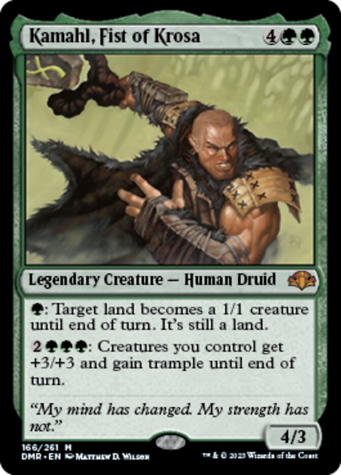 Kamahl, Fist of Krosa [Dominaria Remastered] | Shuffle n Cut Hobbies & Games