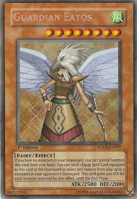 Guardian Eatos [SOVR-EN097] Secret Rare | Shuffle n Cut Hobbies & Games