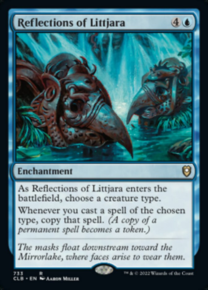 Reflections of Littjara [Commander Legends: Battle for Baldur's Gate] | Shuffle n Cut Hobbies & Games