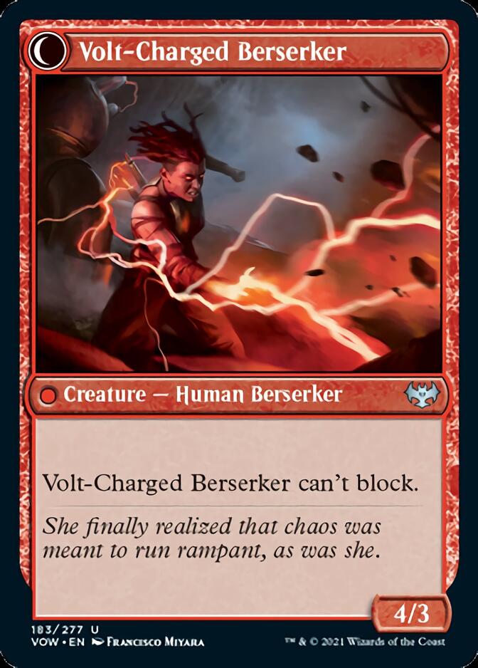 Voltaic Visionary // Volt-Charged Berserker [Innistrad: Crimson Vow] | Shuffle n Cut Hobbies & Games