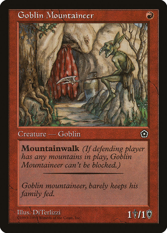 Goblin Mountaineer [Portal Second Age] | Shuffle n Cut Hobbies & Games