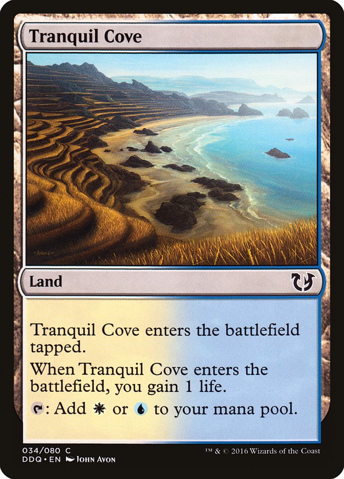 Tranquil Cove [Duel Decks: Blessed vs. Cursed] | Shuffle n Cut Hobbies & Games