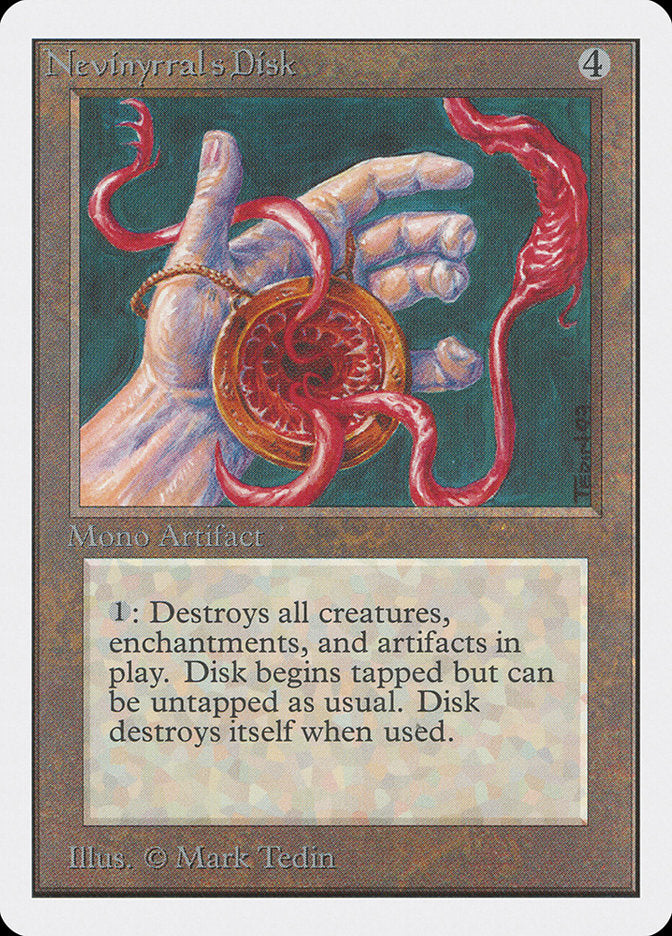Nevinyrral's Disk [Unlimited Edition] | Shuffle n Cut Hobbies & Games