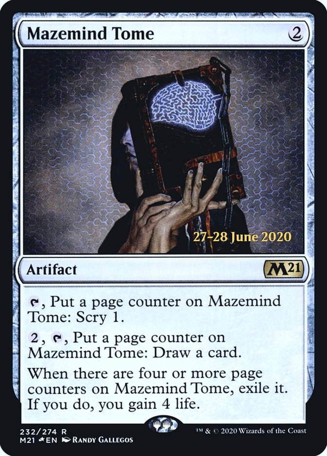 Mazemind Tome [Core Set 2021 Prerelease Promos] | Shuffle n Cut Hobbies & Games