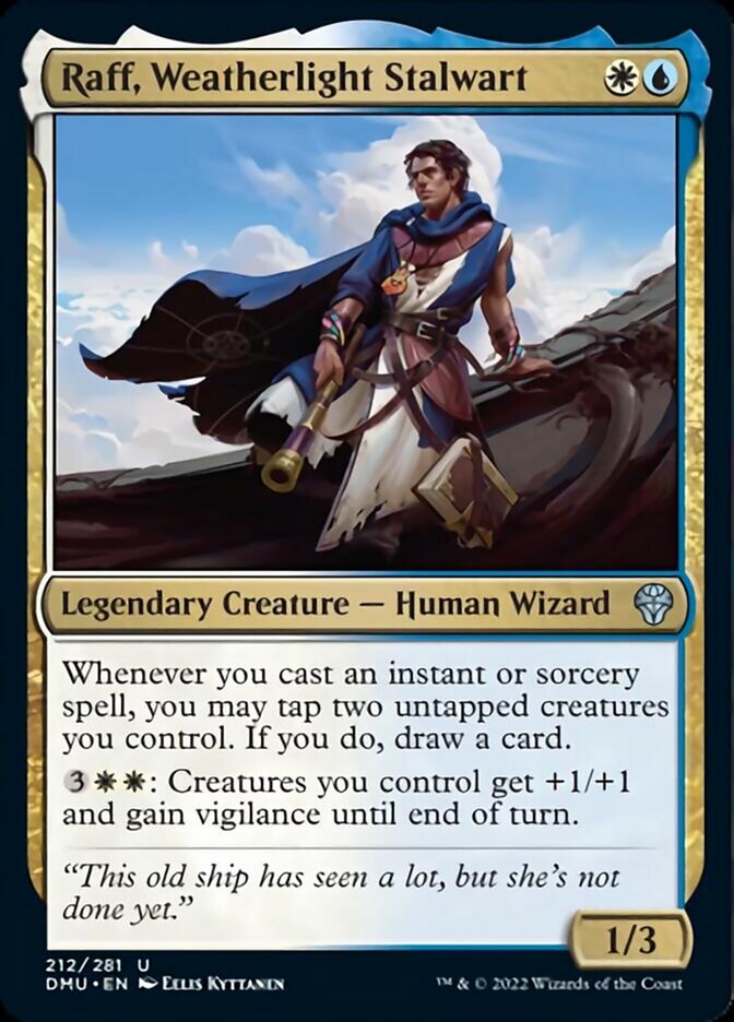 Raff, Weatherlight Stalwart [Dominaria United] | Shuffle n Cut Hobbies & Games