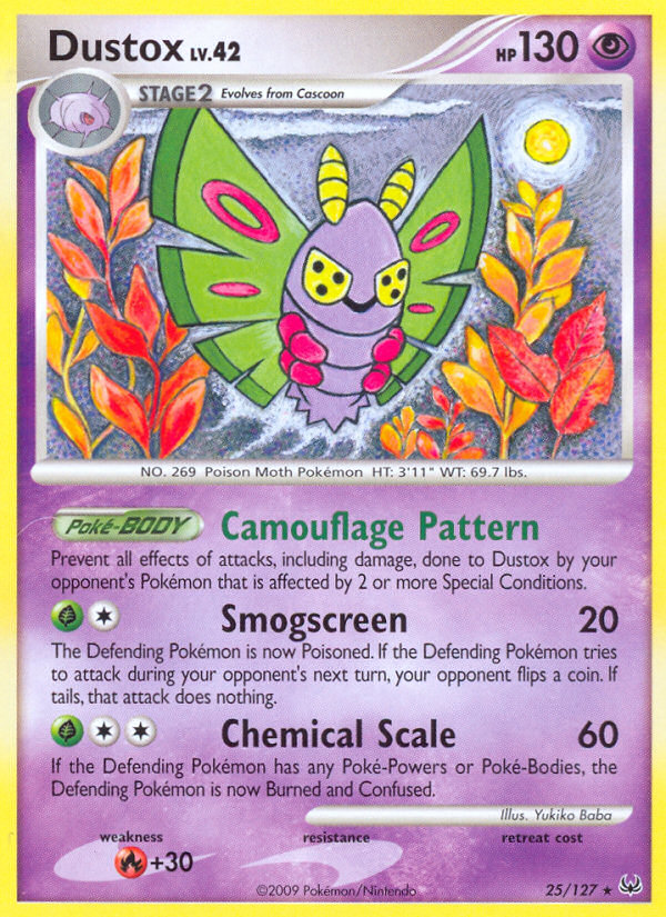 Dustox (25/127) [Platinum: Base Set] | Shuffle n Cut Hobbies & Games