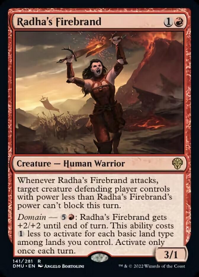 Radha's Firebrand [Dominaria United] | Shuffle n Cut Hobbies & Games