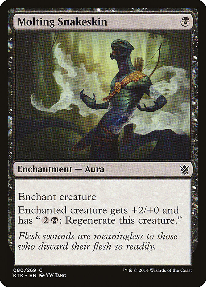 Molting Snakeskin [Khans of Tarkir] | Shuffle n Cut Hobbies & Games