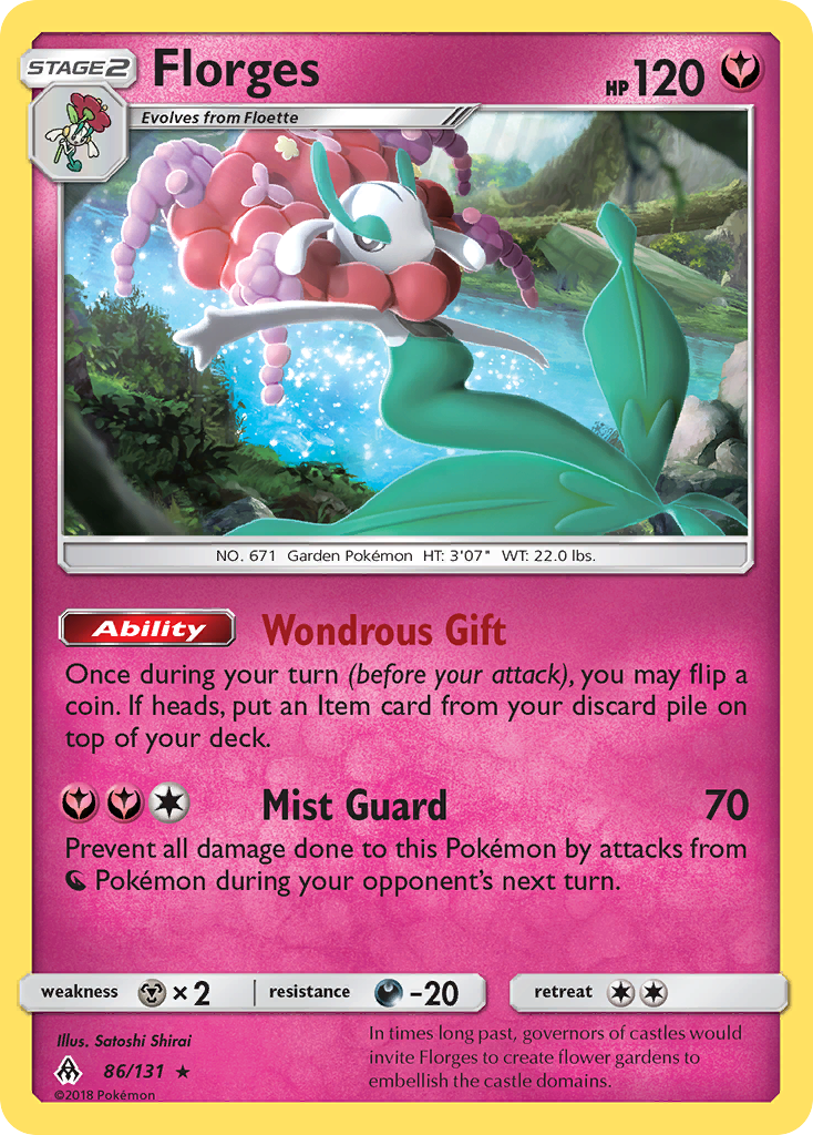 Florges (86/131) [Sun & Moon: Forbidden Light] | Shuffle n Cut Hobbies & Games