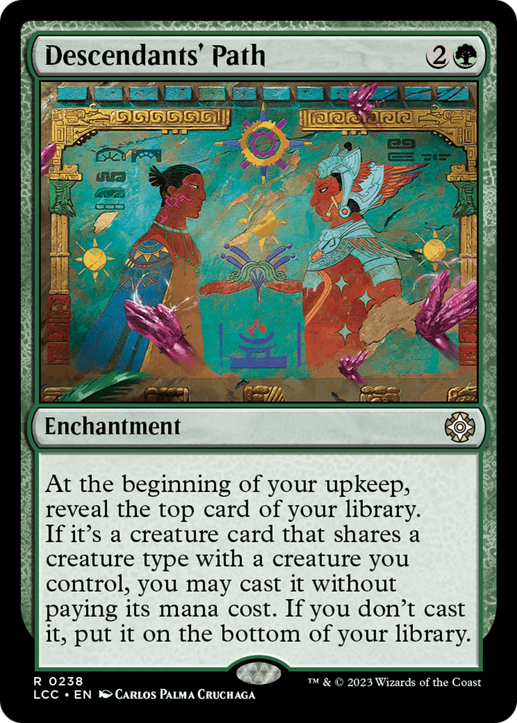 Descendants' Path [The Lost Caverns of Ixalan Commander] | Shuffle n Cut Hobbies & Games