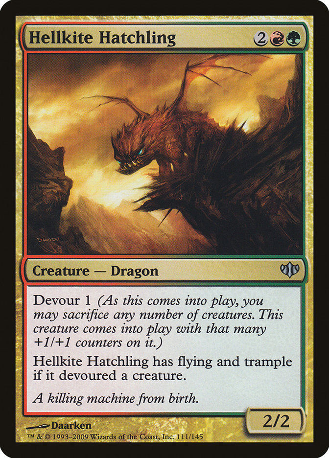 Hellkite Hatchling [Conflux] | Shuffle n Cut Hobbies & Games
