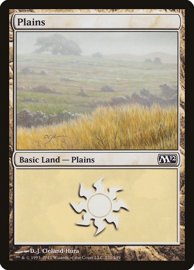 Plains (231) [Magic 2012] | Shuffle n Cut Hobbies & Games