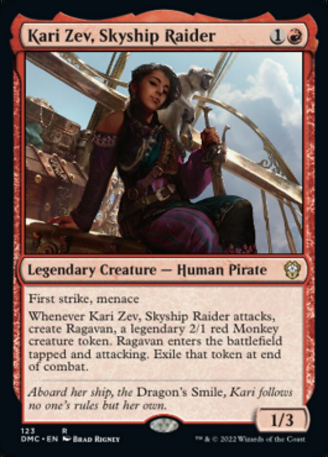 Kari Zev, Skyship Raider [Dominaria United Commander] | Shuffle n Cut Hobbies & Games