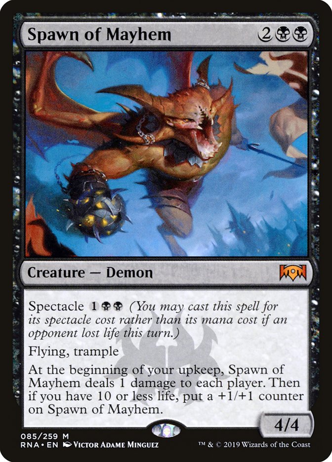 Spawn of Mayhem [Ravnica Allegiance] | Shuffle n Cut Hobbies & Games