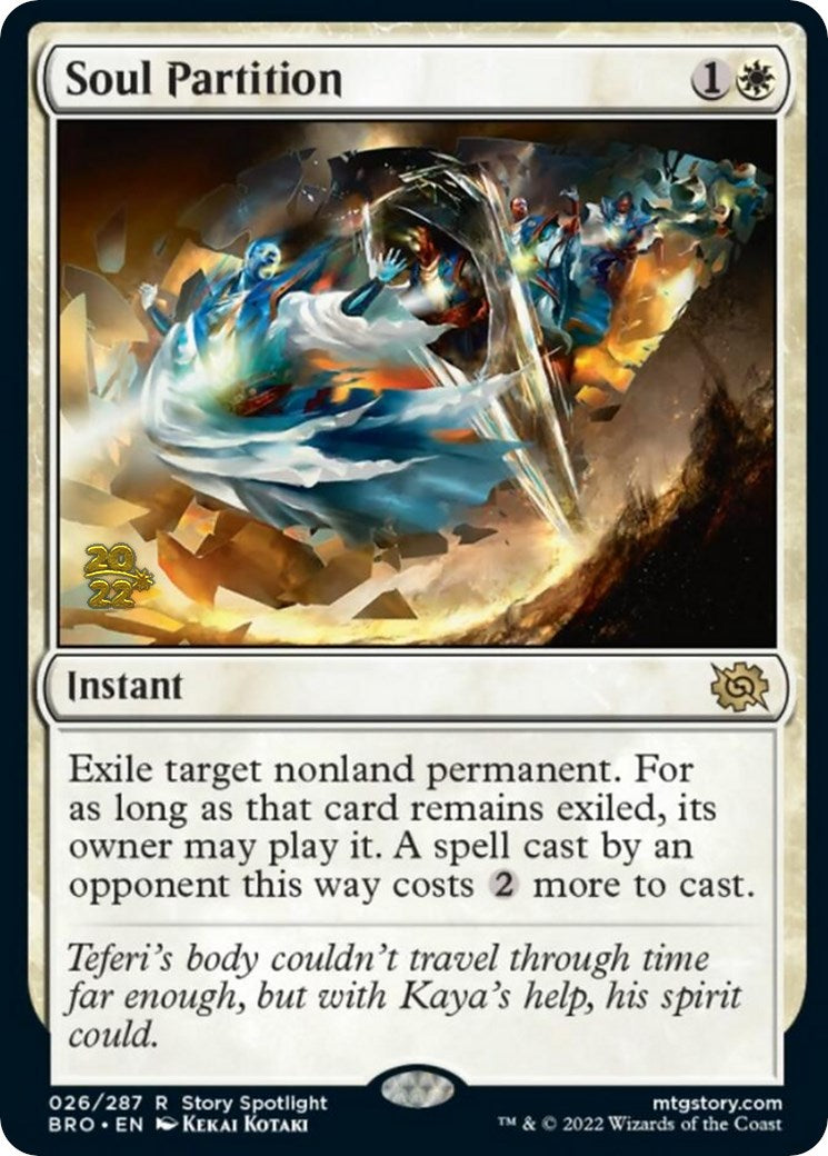 Soul Partition [The Brothers' War Prerelease Promos] | Shuffle n Cut Hobbies & Games