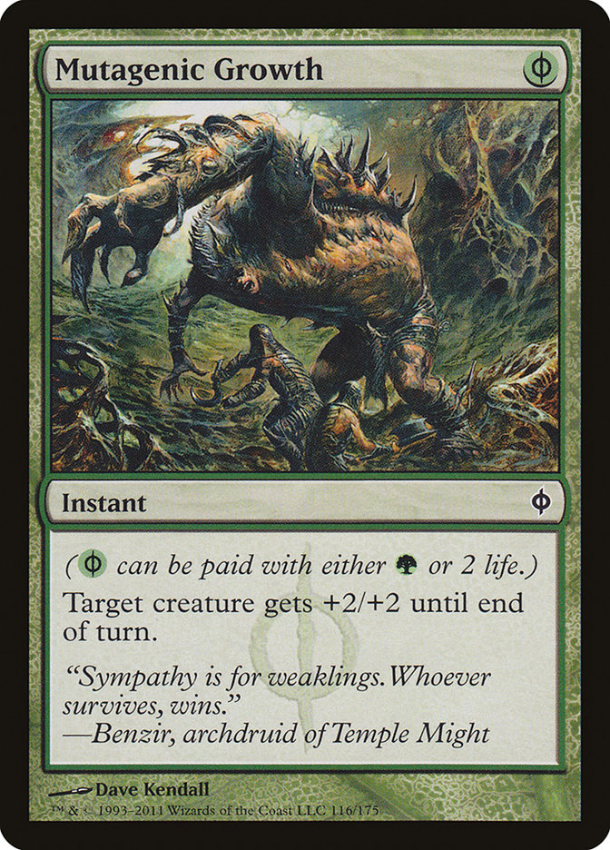 Mutagenic Growth [New Phyrexia] | Shuffle n Cut Hobbies & Games