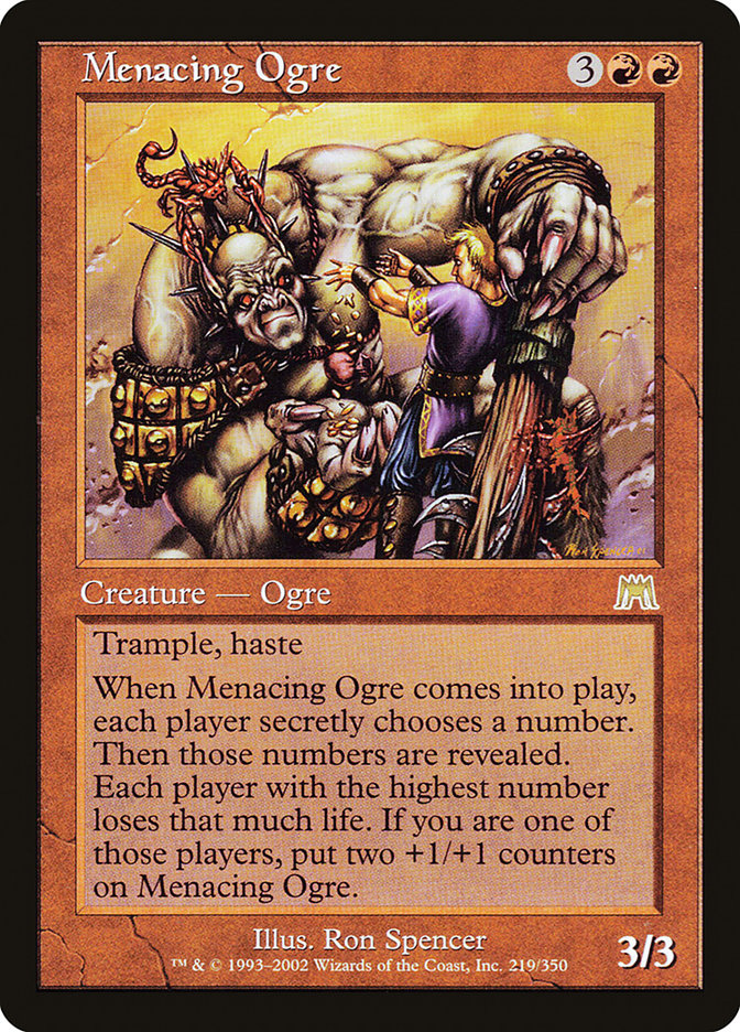 Menacing Ogre [Onslaught] | Shuffle n Cut Hobbies & Games